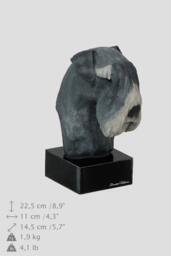 Schnauzer, Dog Marble Statue, Painted, Limited Edition, Make Your Own Artdog