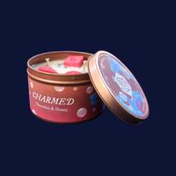 Charmed D&d Candle - Dnd Handmade Valentines Day Anniversary Love Wax Rpg Fantasy Gift Idea For Him Or Her Dungeons & Dragons - thumbnail 2
