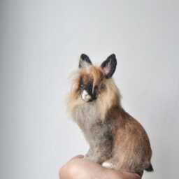 Custom Made Rabbit, Lifelike Needle Felted Rabbit Lionhead Rabbit, Or Any Other Breed - thumbnail 3