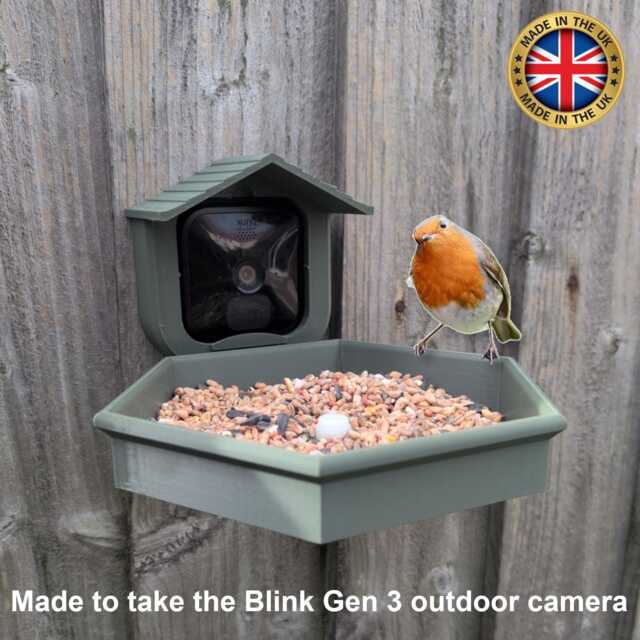 Blink Camera Bird Feeder Traditional Look & Style, Wall Mounted - Camera Not Included - image 1