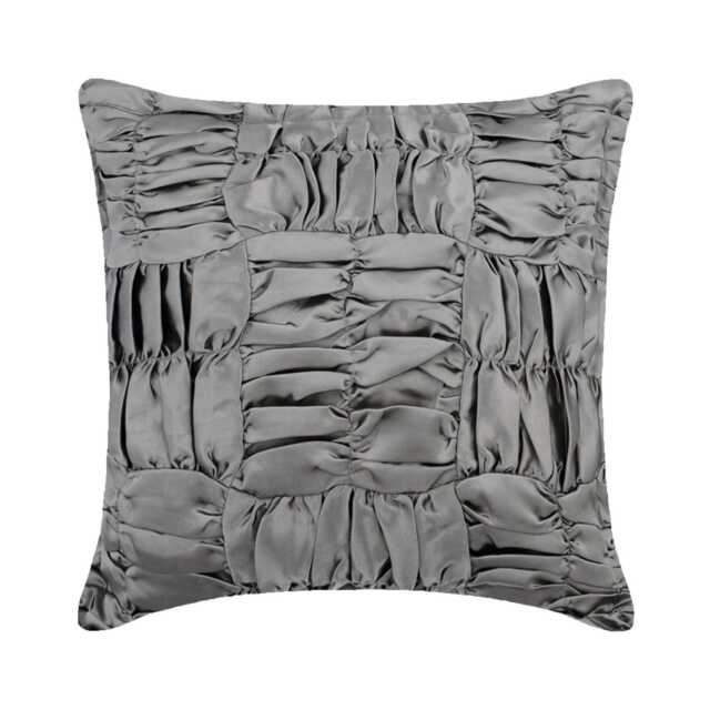"Decorative Silver Euro Pillow Sham 24""x24""/26""x26" - image 1