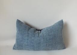 Hmong Batik Lumbar Pillow Indigo Decorative Sofa Throw-Pillows Living Room Couch Home Decor Cushions