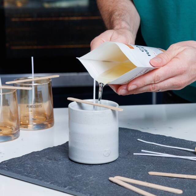 Candle Refill Kit - Melt & Pour 100% Essential Oil Sustainable Making Plant Wax Eco Gift - image 1