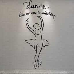 "Vinyl Wall Art Decal - ""Dance Like No One Is Watching" - thumbnail 2