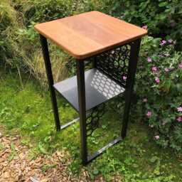 steel Bee Side Table/ Home Decor/ Furniture/ Living Room/ Bedroom/ Save The Bees/ Bee Lover/ Honey Bee - thumbnail 2