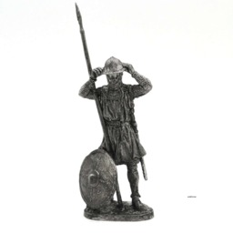 Tin 54mm Figure Infantryman. Europe 14Th Century - thumbnail 1