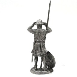 Tin 54mm Figure Infantryman. Europe 14Th Century - thumbnail 4
