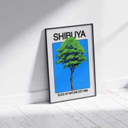 Shibuya Aesthetic Print For Bedroom - Wall Art Poster Print Cool Posters Gift Women Men - thumbnail 3
