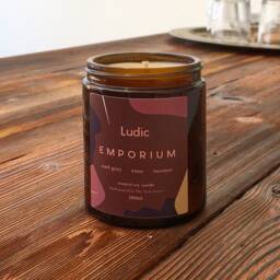 Emporium Tea Scented Soy Candle, Vegan & Eco Friendly, Handmade in The New Forest - thumbnail 1