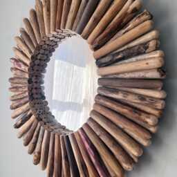 Driftwood Sunburst Mirror 24 - thumbnail 4