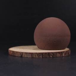 Solid Concrete Zen Sphere, Mens Tactile Desk Toy, Minimalist Office Paperweight - Eightpluse Studio - thumbnail 2