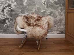 Original Brown Mouflon Genuine Natural Sheepskin Rugs Exclusive Rug Gray Carpet Outdoor