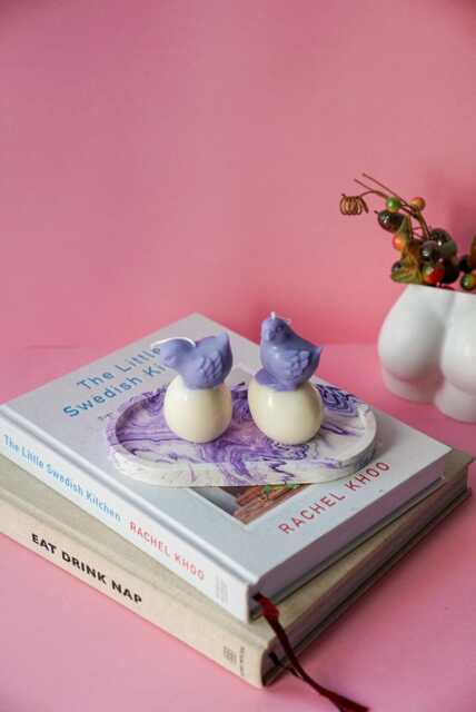 Baby Chick Easter Candle Set - image 1