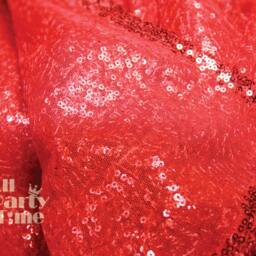 Valentines Day Sequin Red Table Cloth Ready To Ship Sparkly Table Decor For Valentine Celebration Dinner Bridal Shower Party Decoration - thumbnail 3