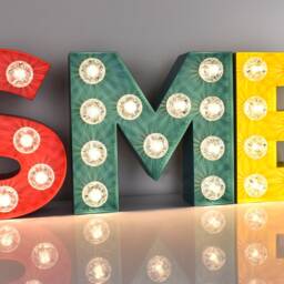 Metal Letter Light - 40cm Powder-Coated Illuminated Sign - thumbnail 2