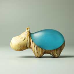 Duo Hippopotamus Sculpture - 31