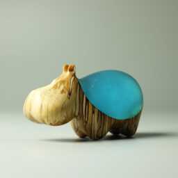 Duo Hippopotamus Sculpture - 31 - thumbnail 2