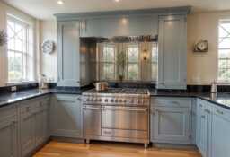 Kitchen Backsplash Vintage Mirror Tiles With Distressed Finish