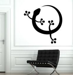 Wall Decal Lizard Gecko Animal Cool Ornament Mural Vinyl Sticker 1726Dz - thumbnail 1