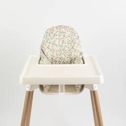 Wipeable Cushion Cover For Ikea Antilop Highchair - Ditsy Floral - thumbnail 1