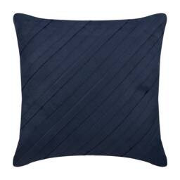 "Decorative Navy Blue Euro Size Pillow Cover 24""x24""/26""x26" - thumbnail 1