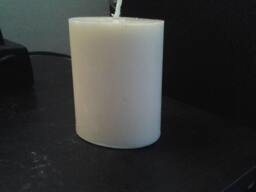 Watermelon Scented Soy Pillar Candle - thumbnail 1