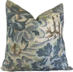 Cowtan & Tout Hawthorne Blue Cushion Cover Pillow Double Sided - thumbnail 1