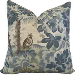 Cowtan & Tout Hawthorne Blue Cushion Cover Pillow Double Sided - thumbnail 3