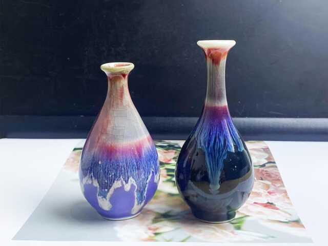 Unique Miniature Vase Desk Decor Gifts For Mom, Cute Mini Mommy Pot Handmade Tiny Pottery, Keepsake Small Flower Gift Her - image 1