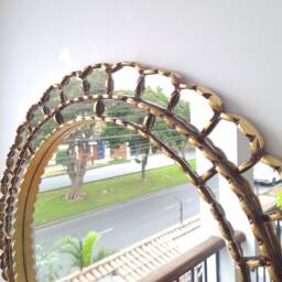 "Peruvian Mirrors ""New Gold 60cm " - thumbnail 3