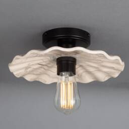 Kapok Marbled Ceramic Ceiling Light 10.6 - thumbnail 2