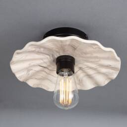 Kapok Marbled Ceramic Ceiling Light 10.6 - thumbnail 3