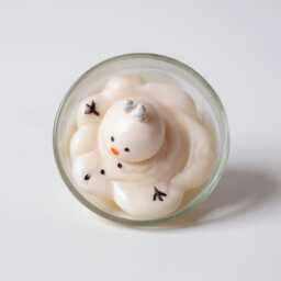 Melting Snowman Christmas Candle, Secret Santa Gift, Christmas Table Decor, Funny Xmas Candle Gift, Festive Candle Gift For Her, Winter - thumbnail 3