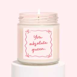 Friend Candle Gift - Best Gifts For Her You Absolute Queen - thumbnail 1