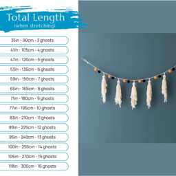 Halloween Decor, Macrame Scary Halloween, Garland, Dorm Boho Wall Art, Birthday Gift V76 - thumbnail 2