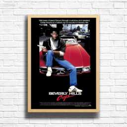 Beverly Hills Cop Print 80S Retro Movie Poster, Home Decor - A3, A4, A5 - thumbnail 3