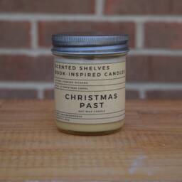 Christmas Past - A Carol Book Candle Scent Inspired Literary Gift For Reader Bookworm - thumbnail 2