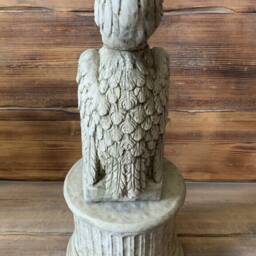 stone Garden Large Pelican Bird On Plinth Detailed Gift Ornament - thumbnail 3