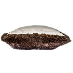 Sheep Skin Pillow Cover 15x15 In - thumbnail 2
