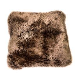 Sheep Skin Pillow Cover 15x15 In