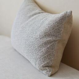Natural Linen Knit Pillow Cover White Knitted Toss Cushion Case Accent Decorative Sofa Pillow Throw Present For New Home Boho - thumbnail 3