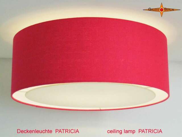 Red Ceiling Lamp Of Linene Patricia Light With Diffuser - image 1