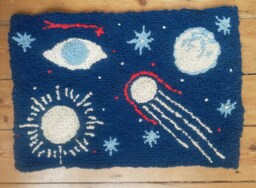 Meteor Rag Rug - thumbnail 1