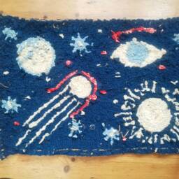 Meteor Rag Rug - thumbnail 4