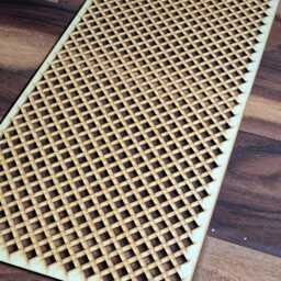 Diamond Laser Cut Decorative Panel Radiator Cabinet Screen, Wall Art 0231 Mdf Standard Sizes - thumbnail 3