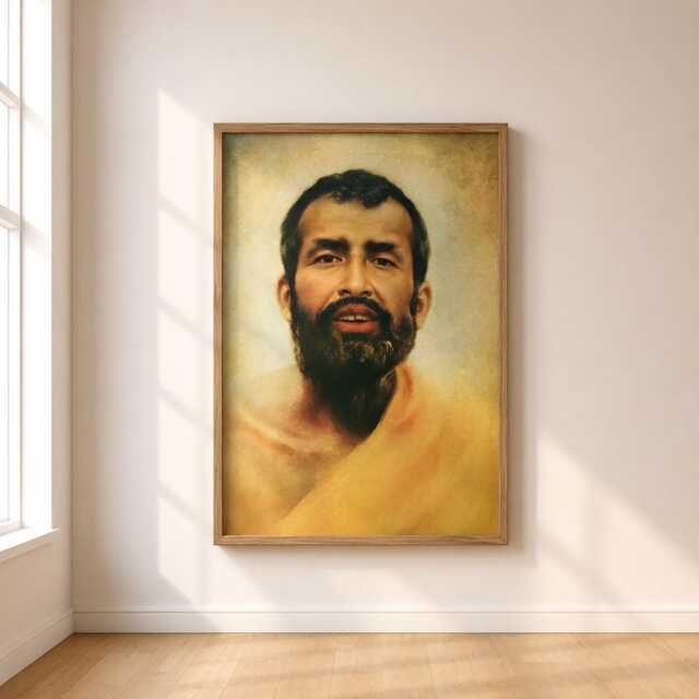 Ramakrishna Unframed Photo - Spiritual Home Wall Decor Art Gift - image 1