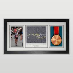 London Marathon Inc Virtual Finisher's Print Gifts For Runners - thumbnail 3