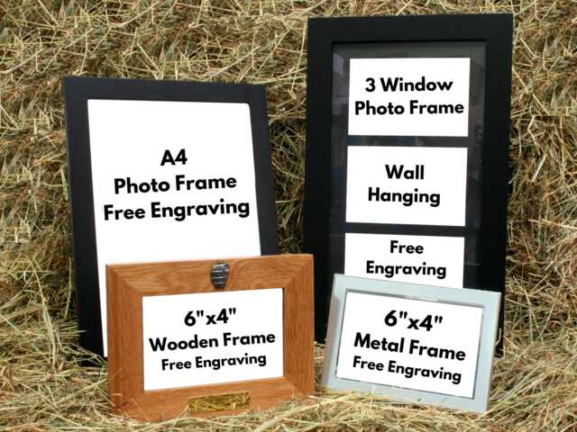 "Army Personalised Wood Or Metal Picture Frame - 4""x6" - image 1