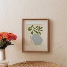 Parsley Unframed Print - Posters Kitchen Poster Prints Wall Decor Plant Herb - thumbnail 3