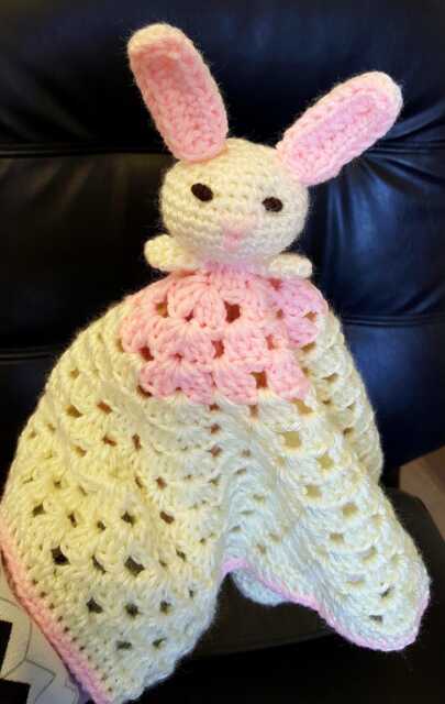 Handmade Crochet Lovey Toy - image 1
